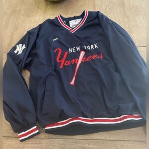 New York Yankees lined pullover jacket